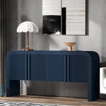 Nalani 63'' Wide Striped Sideboard with 4 Doors
