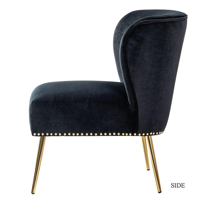 Cedella Velvet Side Chair