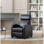 Garrett Modern and Soft Touch Breathable Leather Massage Home Theater Individual Seat with Remote Control