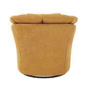 Vivian Mid-Century Modern Barrel Swivel Chairs