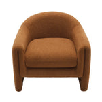 Modern-Style Upholstered Barrel Accent Chair