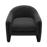 Modern-Style Upholstered Barrel Accent Chair