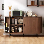 Gwendolyn 55'' Sideboard Storage Cabinet with Doors and Shelves
