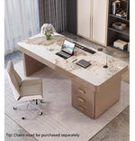 Aurelia Luxury Modern Sintered Stone Executive Desk