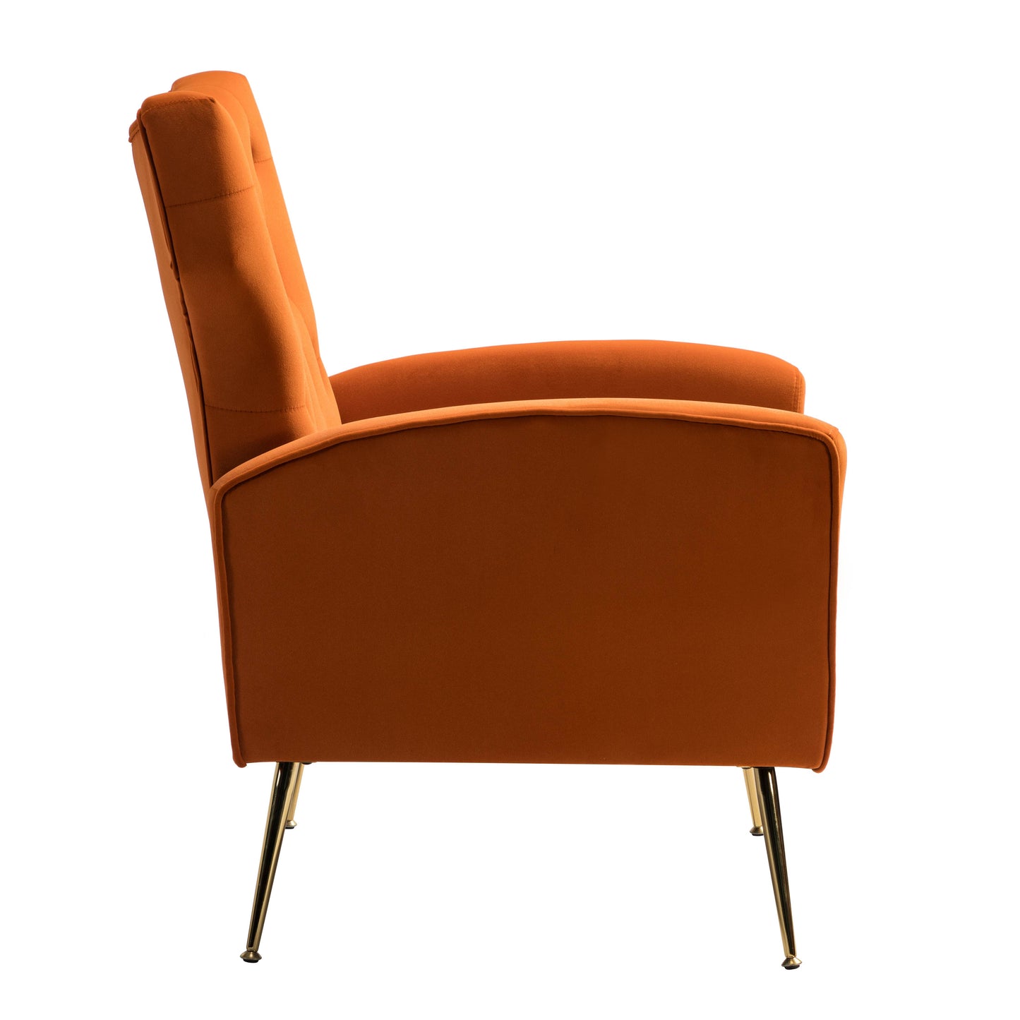Layla Tufted Velvet Wingback Armchair