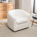 Alexandre Upholstered Swivel Barrel Chair