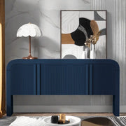 Nalani 63'' Wide Striped Sideboard with 4 Doors