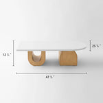 Mira Wood Coffee Table