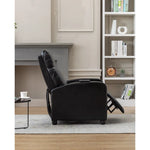 Garrett Modern and Soft Touch Breathable Leather Massage Home Theater Individual Seat with Remote Control