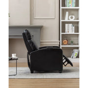 Garrett Modern and Soft Touch Breathable Leather Massage Home Theater Individual Seat with Remote Control