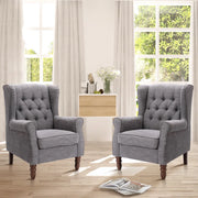 Angelo tufted button Upholstered Accent Chair 