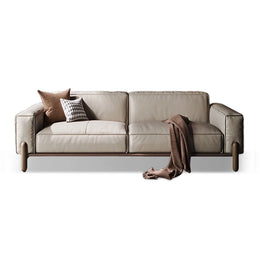 Adelfus Genuine Leather Standard Sofa Couch