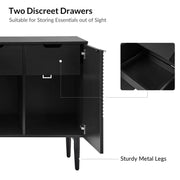 Octavia 63'' W Sideboard with Drawers and Wine Glass Rack