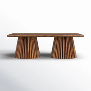 Crimson Solid Wood Single Coffee Table