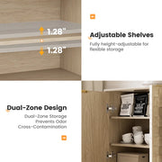 Anika 60'' Wide Sideboard Buffet with Solid Wood Legs