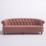 Amand Velvet Rolled Arm Chesterfield