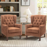 Angelo tufted button Upholstered Accent Chair 