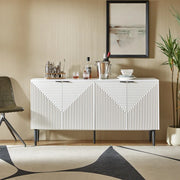 Octavia 63'' W Sideboard with Drawers and Wine Glass Rack