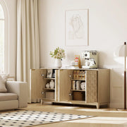 Anika 60'' Wide Sideboard Buffet with Solid Wood Legs