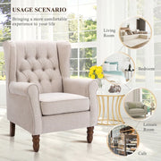 Angelo tufted button Upholstered Accent Chair 