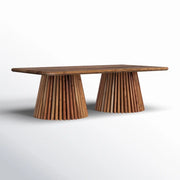 Crimson Solid Wood Single Coffee Table