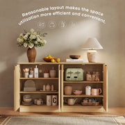 Olinda 55'' Curved Three-Dimensional Texture Sideboard