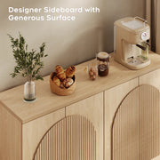 Olinda 55'' Curved Three-Dimensional Texture Sideboard