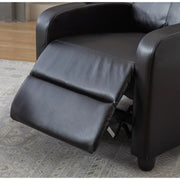 Garrett Modern and Soft Touch Breathable Leather Massage Home Theater Individual Seat with Remote Control