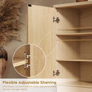 Olinda 55'' Curved Three-Dimensional Texture Sideboard