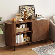 Gwendolyn 55'' Sideboard Storage Cabinet with Doors and Shelves 