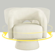 Charmant Modern Swivel Barrel Chairs (Set of 2)