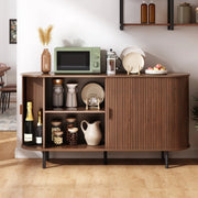 Gwendolyn 55'' Sideboard Storage Cabinet with Doors and Shelves 