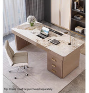 Aurelia Luxury Modern Sintered Stone Executive Desk