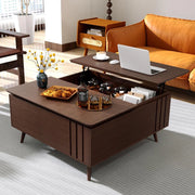 Kylie Modern Lift Top Square Coffee Table with Storage