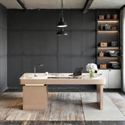 Aurelia Luxury Modern Sintered Stone Executive Desk