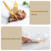 Indigo Luxury White Oval Coffee Table with Musical Note Base–Modern Accent Piece for Living Room Decor