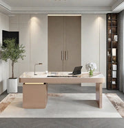 Aurelia Luxury Modern Sintered Stone Executive Desk