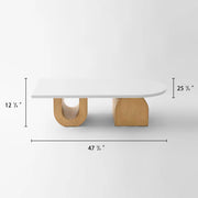 Mira Wood Coffee Table
