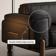 Adelfus Genuine Leather Standard Sofa Couch