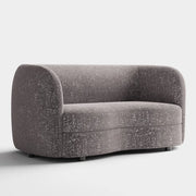 Ramona 63'' Curved Tuxedo Arm Loveseat