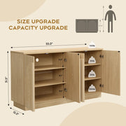 Olinda 55'' Curved Three-Dimensional Texture Sideboard