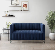 Zuri Square Arm Loveseat