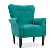 Gene Wingback Tufted Upholstered Armchair