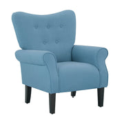 Gene Wingback Tufted Upholstered Armchair