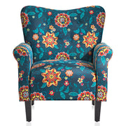 Gene Wingback Tufted Upholstered Armchair