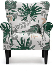 Gene Wingback Tufted Upholstered Armchair