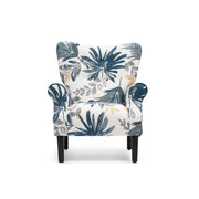 Gene Wingback Tufted Upholstered Armchair