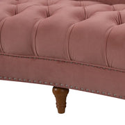 Amand Velvet Rolled Arm Chesterfield