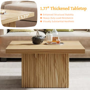 Chandler Farmhouse Square Wood Coffee Table  for Living Room