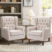 Angelo tufted button Upholstered Accent Chair 